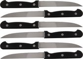 Set de couteaux à steak - 6 pièces - 21,5cm - Couteaux dentelés