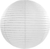6x stuks witte luxe lampionnen van 50 cm
