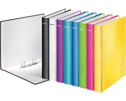 Leitz WOW ringmap 2 ringen, geassorteerde kleuren 10 stuks