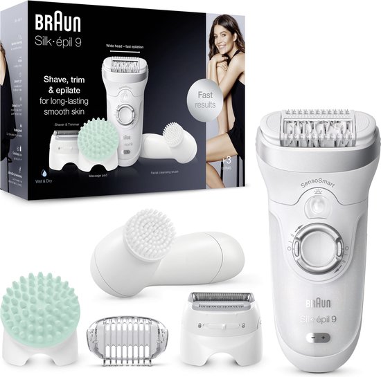 Braun Silk-épil 9 9-865 40 pincetten Wit