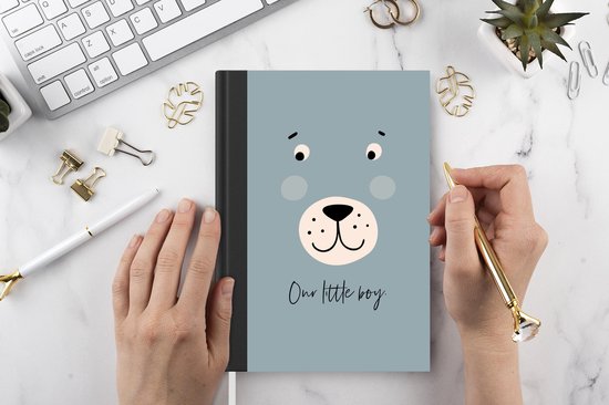 Carnet - Cahier d'écriture - Proverbes - Citations - Notre petit garçon - Carnet - Format A5 - Bloc-notes