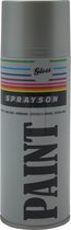 Sprayson Verf Spuitbus - Spuitlak - Zilver - 400 ml - 12 stuks