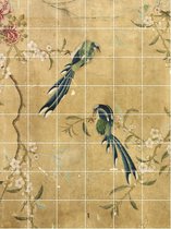IXXI Birds and Blossom - Wanddecoratie - Dieren en insecten - 120 x 160 cm