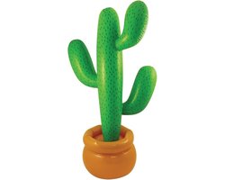 Opblaasbare mega cactus - groen - 170 cm - Zomer/Mexicaans/Tropical thema feestartikelen Opblaasbare mega cactus - groen - 170 cm - Zomer/Mexicaans/Tropical thema feestartikelen