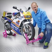 Set de béquilles paddock rose Datona® MotoGP - collection la belle et la bête - rose