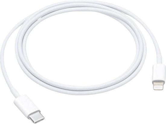Apple USB-C naar Lightning kabel voor iPhone/iPad/iPod - 2 meter - wit - Apple