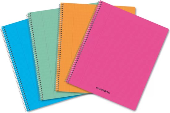 CAHIER A4 SPIRALE LIGNE 60 FEUILLES