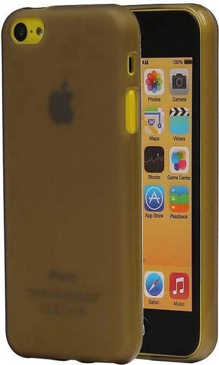 TPU Hoesje Geschikt voor iPhone 5 Grijs