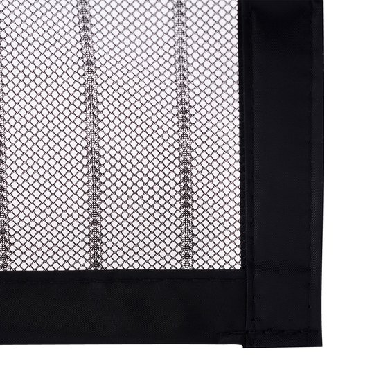O’DADDY® Deurgordijn Deluxe Polyester – Magnetisch Vliegengordijn - Eenvoudige Installatie – Insectenhor - Deurhor Zwart - 92x230 cm