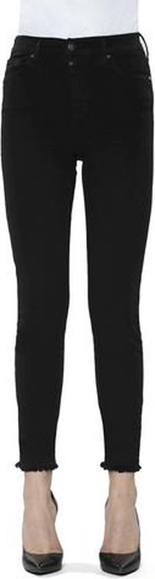 COJ - Lina - Dames Skinny Jeans - Black Vintage