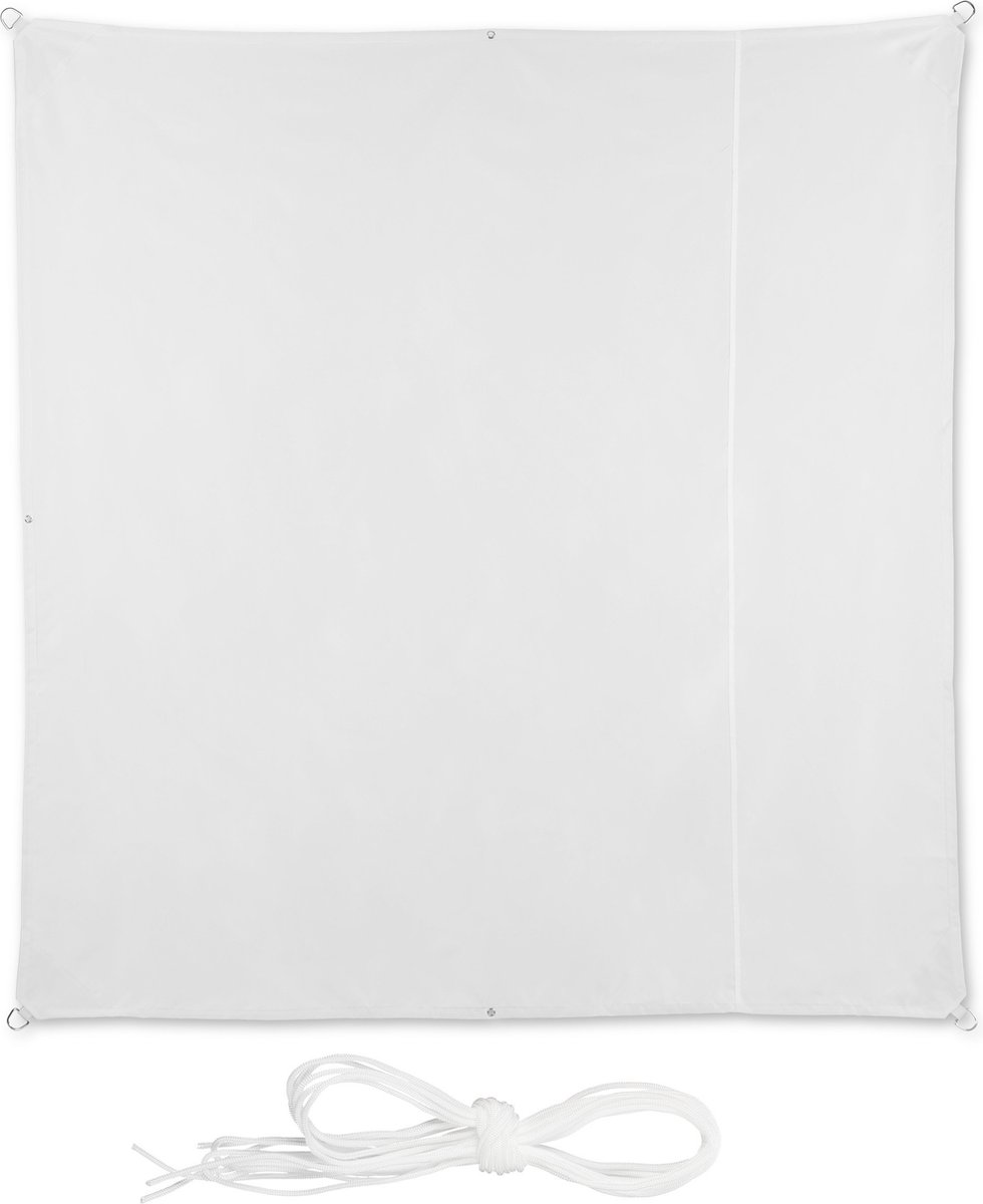 WINDHAGER Schaduwdoek Cannes vierkant lichtgrijs 300x300 cm kopen WINDHAGER Schaduwdoek Cannes vierkant lichtgrijs 300x300 cm kopen