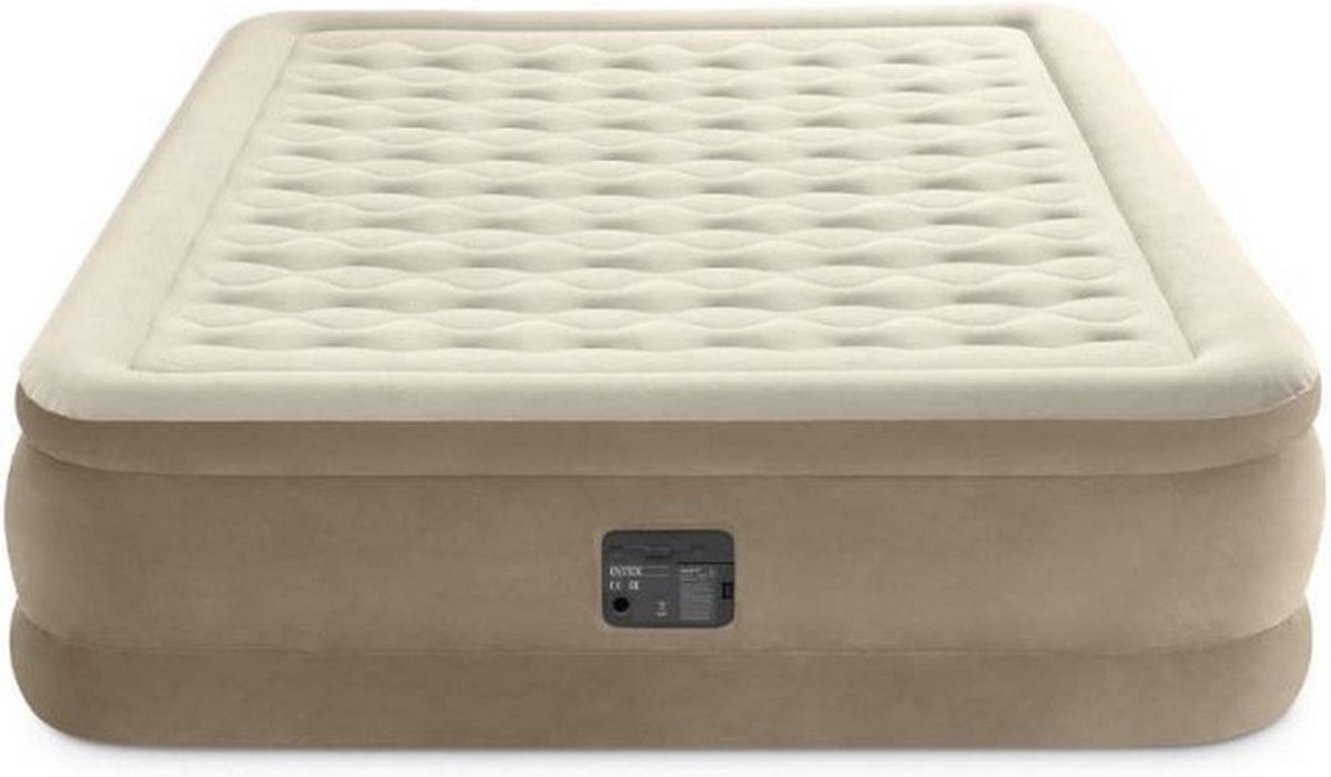 luchtbed Ultra Plush Queen 203 x 152 cm vinyl beige