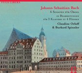 Claudine Orloff & Burkar Spinnler - J.S. Bach: 6 Sonaten Für Orgel, Fúr 2 Klavieren 4 Händen (CD)