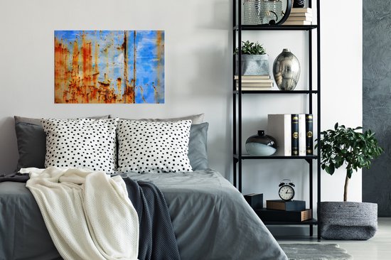 Affiche Acier - Rouille - Vintage - 60x40 cm