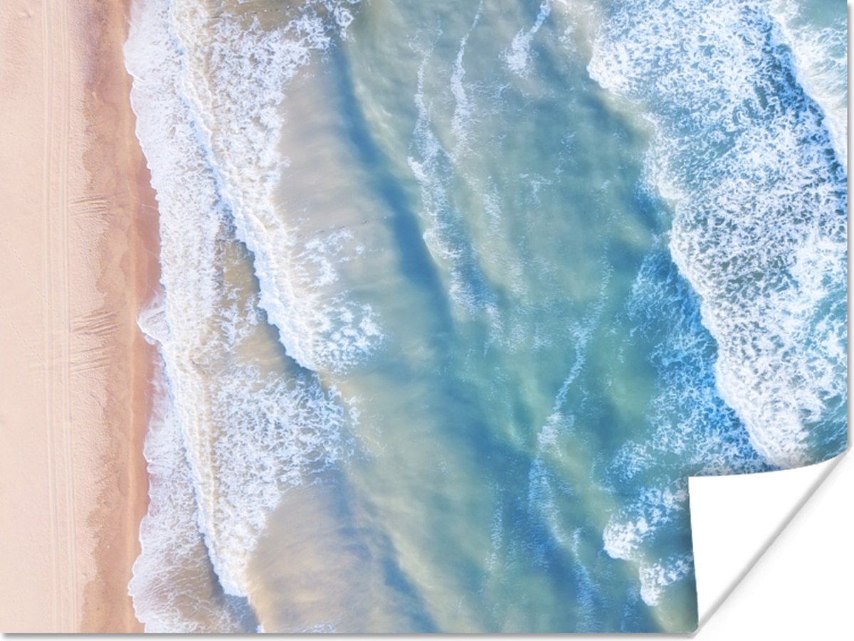 Poster Strand - Water - Zee - 120x90 cm