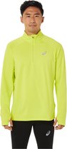 ASICS Winter 1/2 Zip Top 2011A708-750, Mannen, Geel, Sweatshirt, maat: S