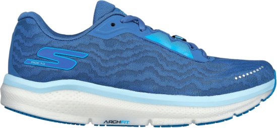 Skechers GOrun Ride 10 blauw hardloopschoenen dames bol
