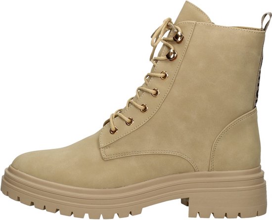 SUB55 Veterschoenen Hoog Veterschoenen Hoog - beige - Maat 37 | bol.com