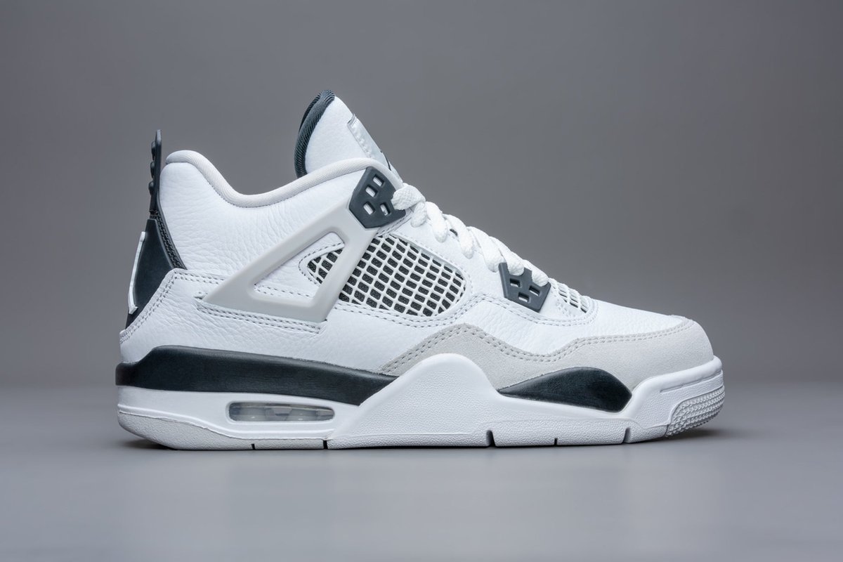 Air Jordan 4 Retro Military Black(GS)408452