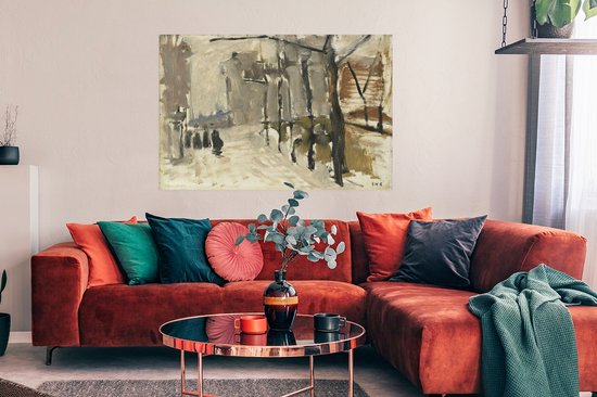 Affiche - Paysage urbain à La Haye - Peinture de George Hendrik Breitner - 120x90 cm