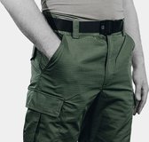 Pantalon de combat EU-TAC - Pantalon tactique - Pantalon militaire - Pantalon de combat tactique - Airsoft - Pantalon Airsoft - Vêtements militaires - Vert - Vert - Taille XL
