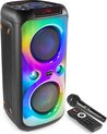 Partybox - Fenton BoomBox540 - Accu party speaker met Bluetooth, LED lichtshow en microfoon - 240W