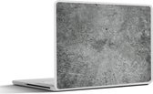 Laptop sticker - 10.1 inch - Vintage - Beton - Stenen - 25x18cm - Laptopstickers - Laptop skin - Cover