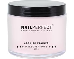 NailPerfect Nail Perfect - Powder Makeover - Rose - 25 gr