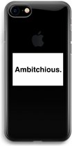 Case Company® - Hoesje geschikt voor iPhone 7 hoesje - Ambitchious - Soft Cover Telefoonhoesje - Bescherming aan alle Kanten en Schermrand