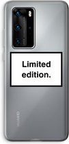 Case Company® - Hoesje geschikt voor Huawei P40 Pro hoesje - Limited edition - Soft Cover Telefoonhoesje - Bescherming aan alle Kanten en Schermrand