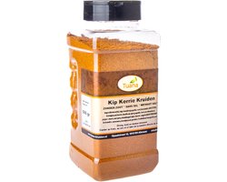 Tuana Kruiden - Kip Kerrie Kruiden Zonder Zout - Strooibus 500 Gram - GP-K-0026