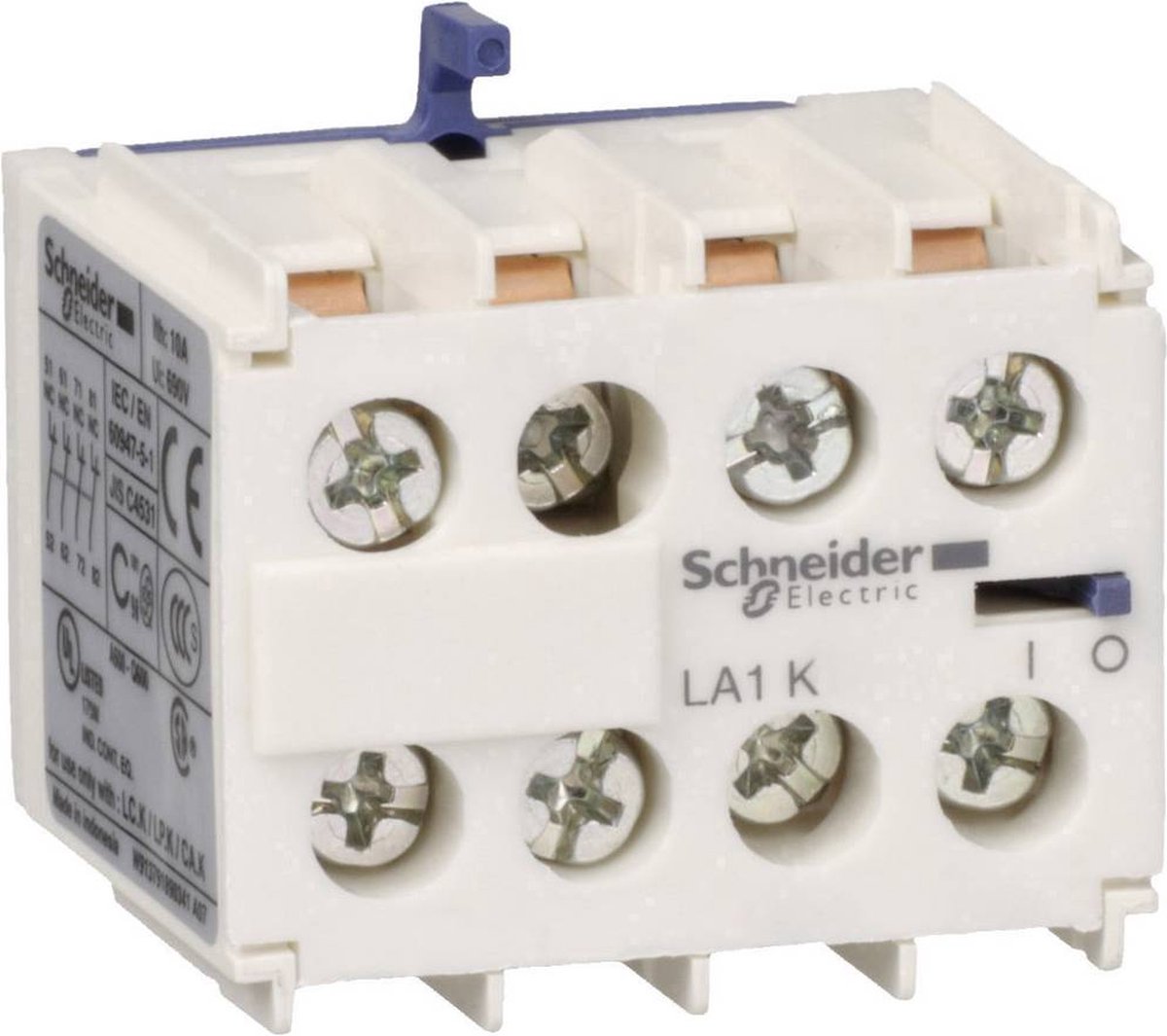 Schneider Electric LA1KN31 Hulpschakelblok 3x NO, 1x NC 1 stuk(s)