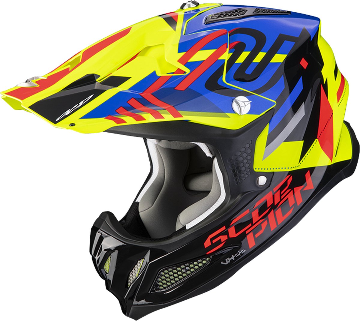 Scorpion VX-22 Air Neox Neon Yellow-Blue-Red L
