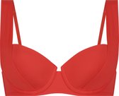 Hunkemöller Dames Badmode Voorgevormde beugel bikinitop Sardinia - Rood - maat A85