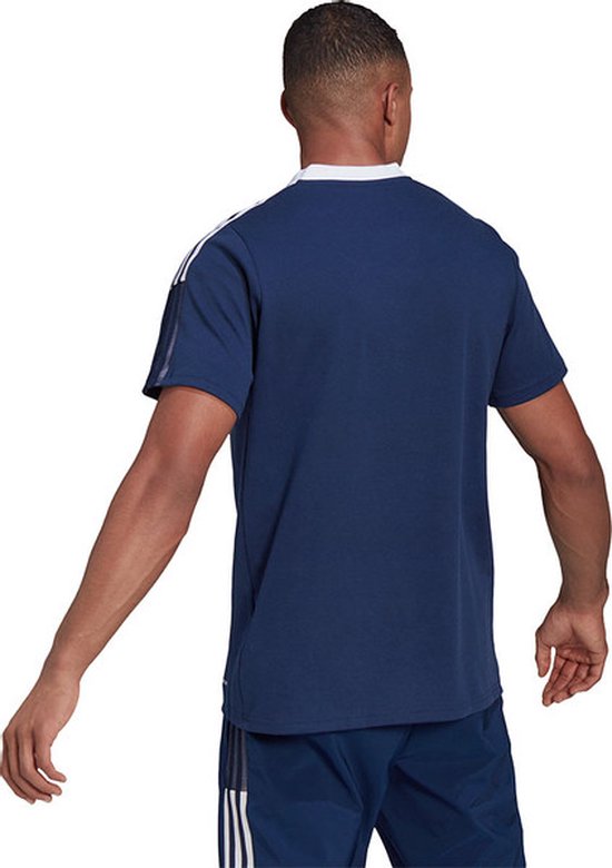 adidas - Polo Tiro 21 - Blauw - Homme - Taille S