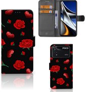 Wallet Book Case Xiaomi Poco X4 Pro 5G Smartphone Hoesje Valentijnscadeau