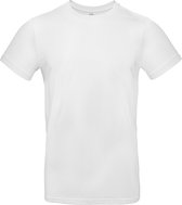 B&C Men-fit T-shirt - Wit - Small