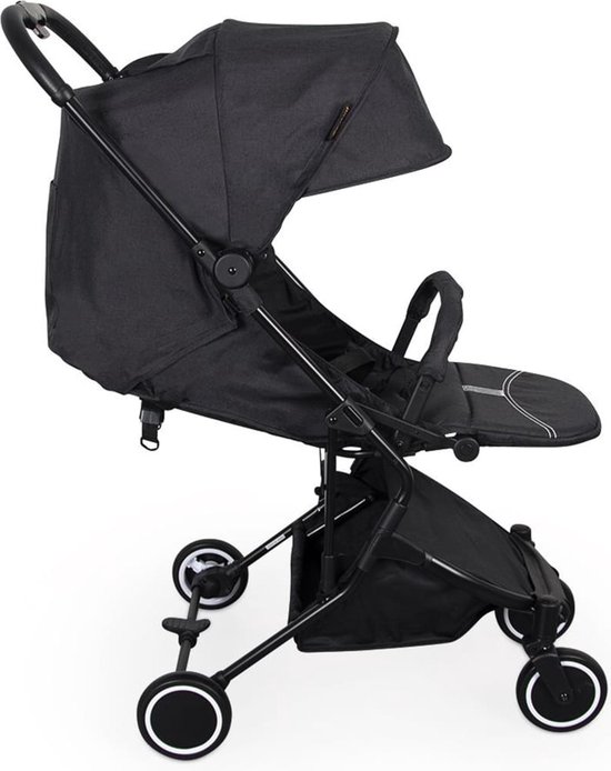 Baninni Moreno Wandelwagen - Compact opvouwbare Buggy - Zwart | bol.com