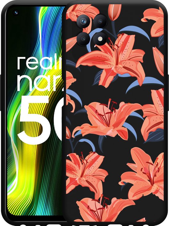 BAILI Portemonnee Hoesje Voor Realme Narzo 50 5G Hoesje