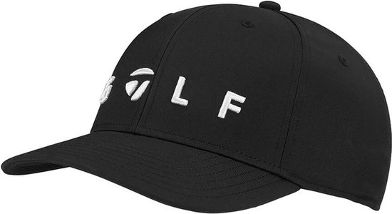 TaylorMade Lifestyle Adjustable Logo Golfcap - Zwart