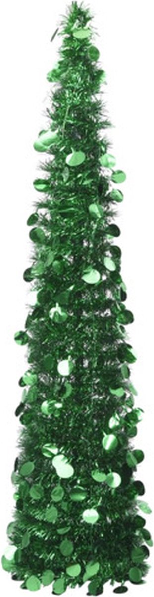 Bol.com vidaXL - Kunstkerstboom - pop-up - 150 - cm - PET - groen aanbieding