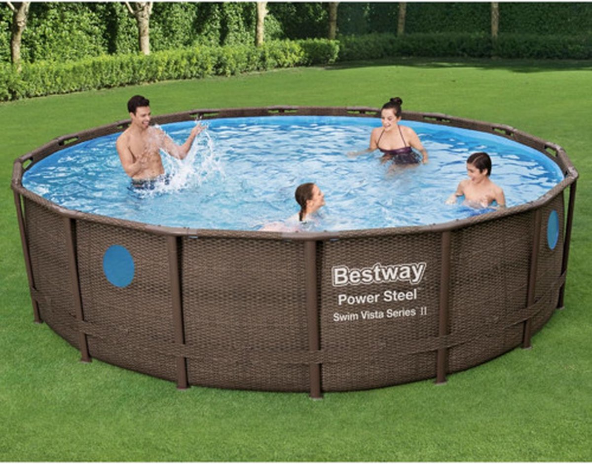 Bestway - Zwembadset - Power - Steel - 488x122 - cm — afbeelding 14