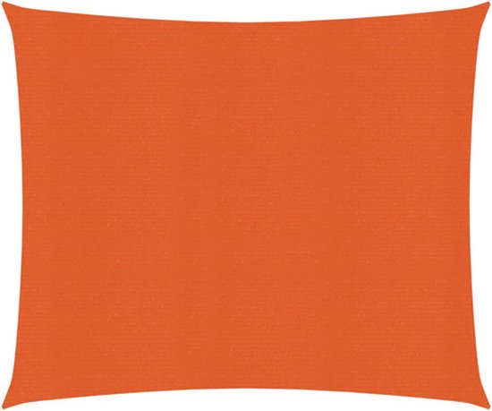 VDXL Zonnezeil 160 g/m² 2,5x3 m HDPE oranje
