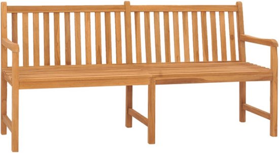 vidaXL Banc de jardin 180 cm en teck massif