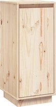 vidaXL - Dressoir - 31,5x34x75 - cm - massief - grenenhout