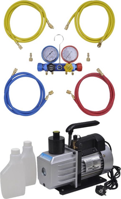 VEVOR Vacuümpomp met 19L Vacuümkamer 100L/min Vacuümpomp 150W AC 220V VEVOR Vacuümpomp met 19L Vacuümkamer 100L/min Vacuümpomp 150W AC 220V