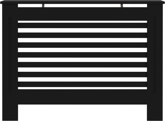 vidaXL Radiatorombouw 112x19x81.5 cm MDF wit