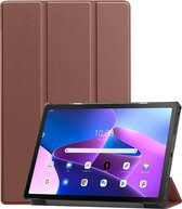 iMoshion Tablet Hoes Geschikt voor Lenovo Tab M10 Plus (3rd gen) - iMoshion Trifold Bookcase - Bruin