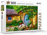 Puzzle Rebo 500 pièces - Maison Hobbit - New Zélande