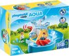 foto van PLAYMOBIL 1.2.3. Aqua Waterrad met carrousel - 70268